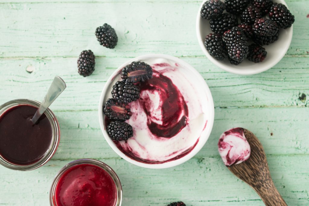 berry puree