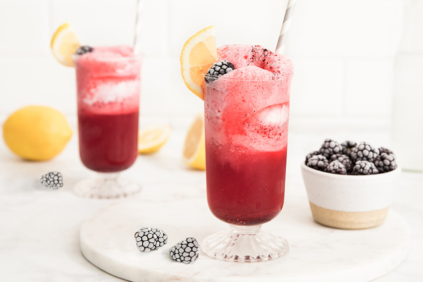 oregon berries blackberry ice cream floats